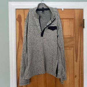 Eddie Bauer 1/4 snap front sweater